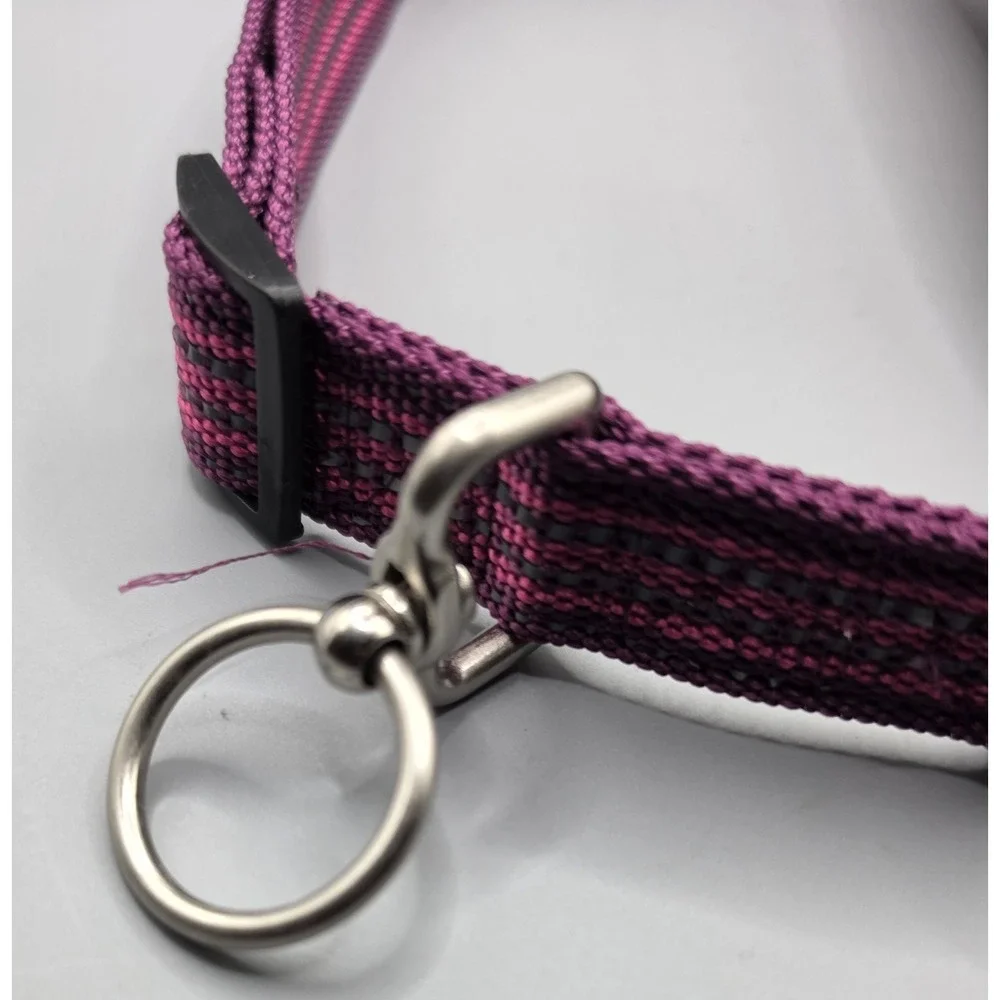 TITLEKONG Hands Free Dog Walking Waist Pack Leash Bag Pink Adjustable Belt